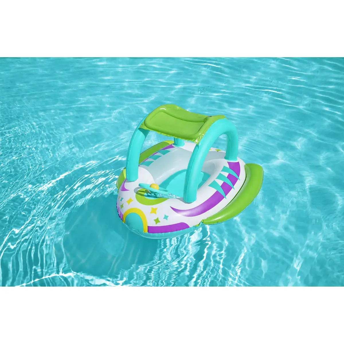 Bestway Space Splash bērnu piepūšama laiva 980×950×610 mm Photo 12