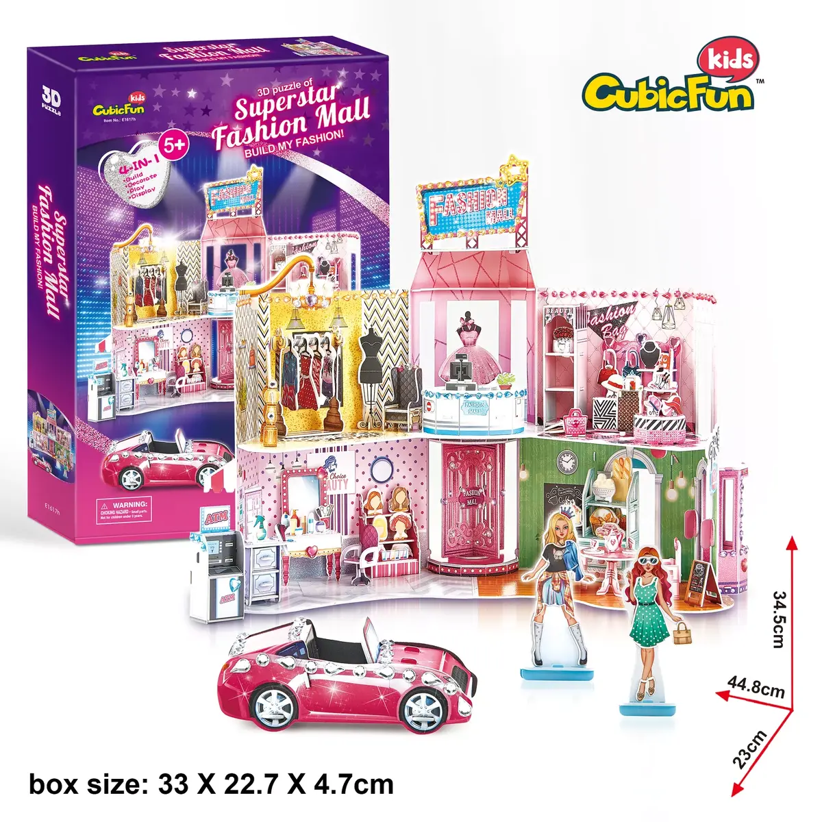 3D-пазл CubicFun Super Star Fashion Mall E1617H Photo 4