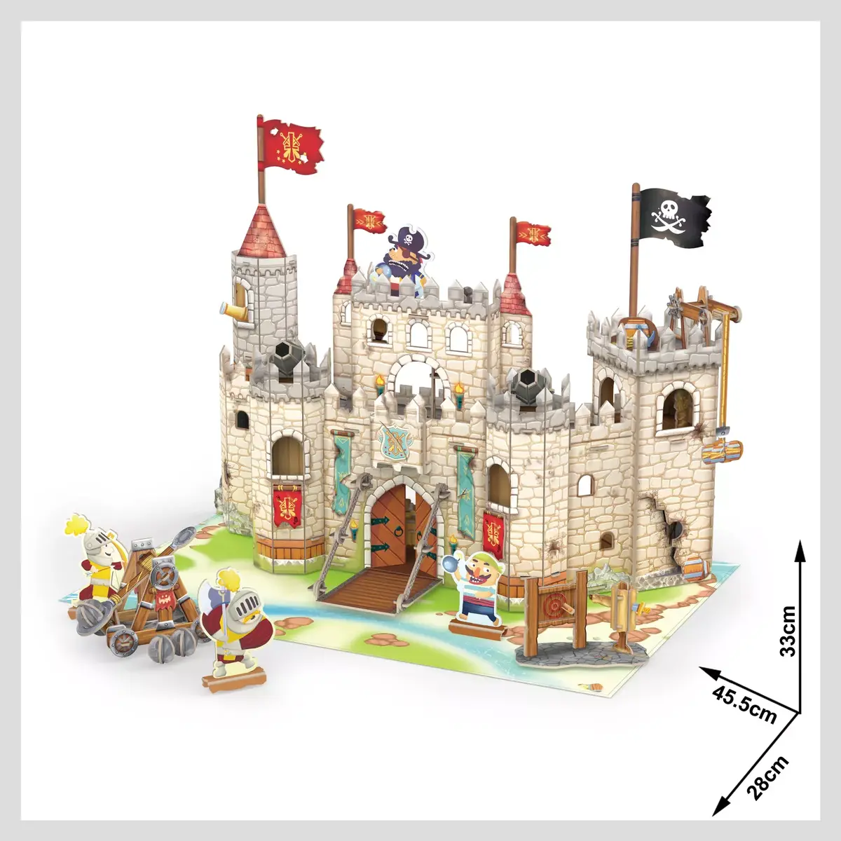 CubicFun 3D-пазл Пиратский замок P833H Photo 5