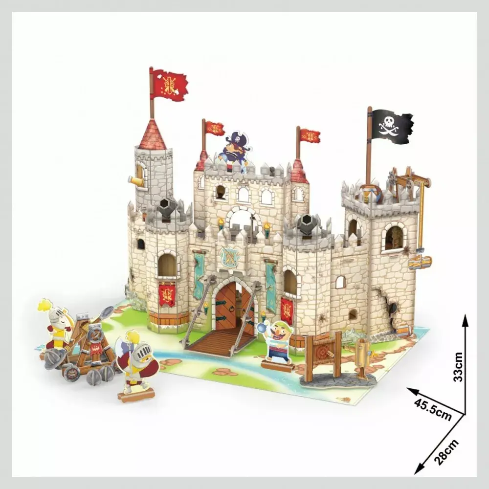 CubicFun 3D-пазл Пиратский замок P833H Photo 6