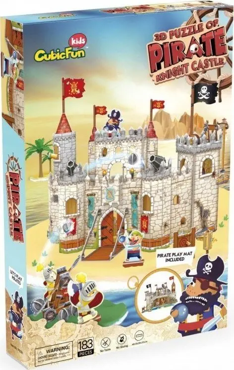 3D puzle CubicFun Pirašu pils P833H
