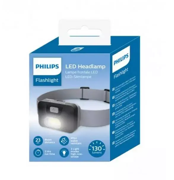 Philips SFL1000H/10 налобный LED фонарь 100 люмен Photo 4