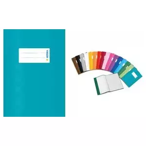 Binder corner protectors Herma Heftschoner A5 landscape red for music notebook