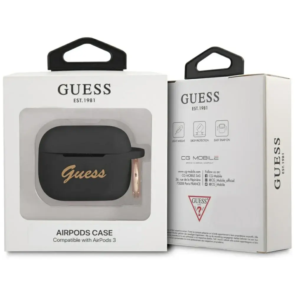 GUESS AirPods 3 silicone cover GUA3SSSK Photo 2