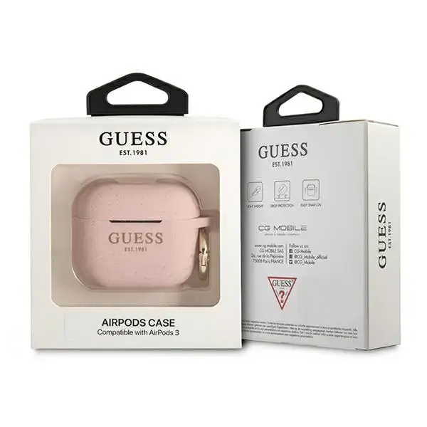 GUESS silikona vāciņš AirPods 3 GUA3SGGEP Photo 2