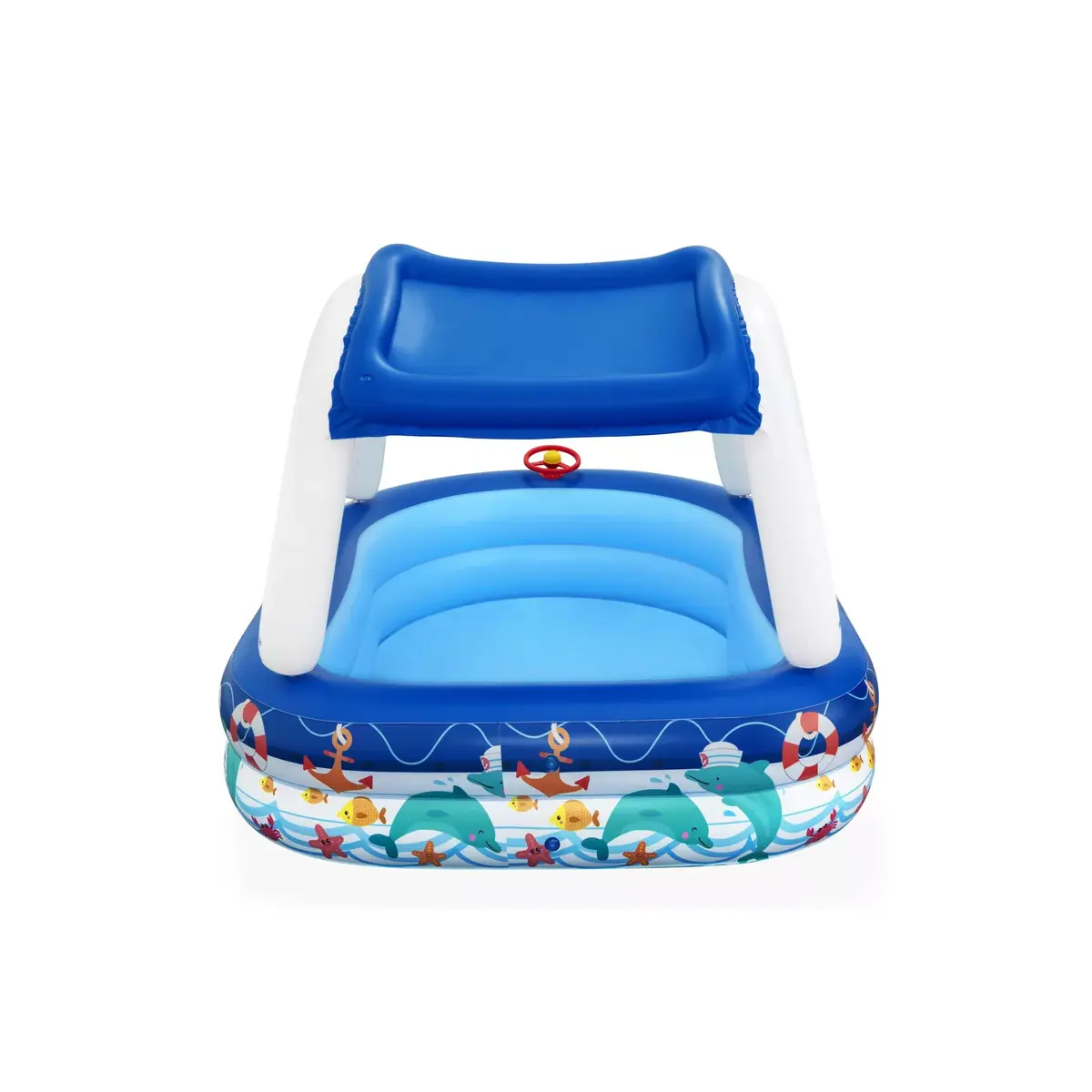 Надувной семейный бассейн Bestway Sea Captain 282 л Photo 3