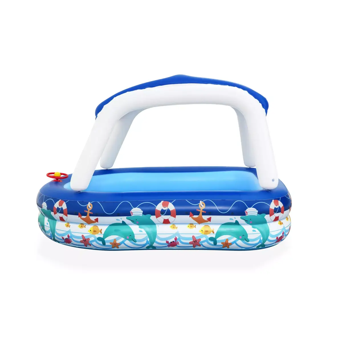 Надувной семейный бассейн Bestway Sea Captain 282 л Photo 5
