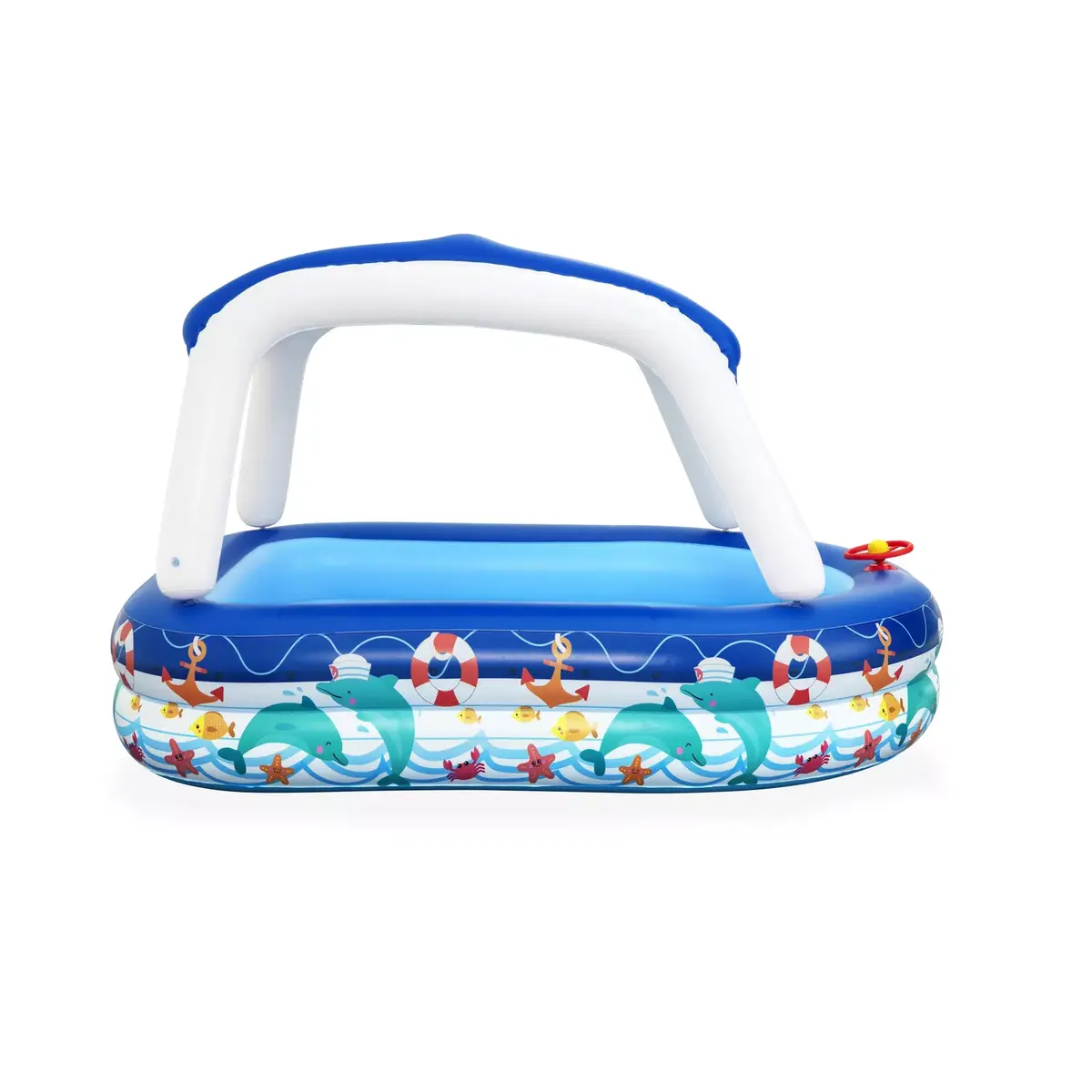 Надувной семейный бассейн Bestway Sea Captain 282 л Photo 6