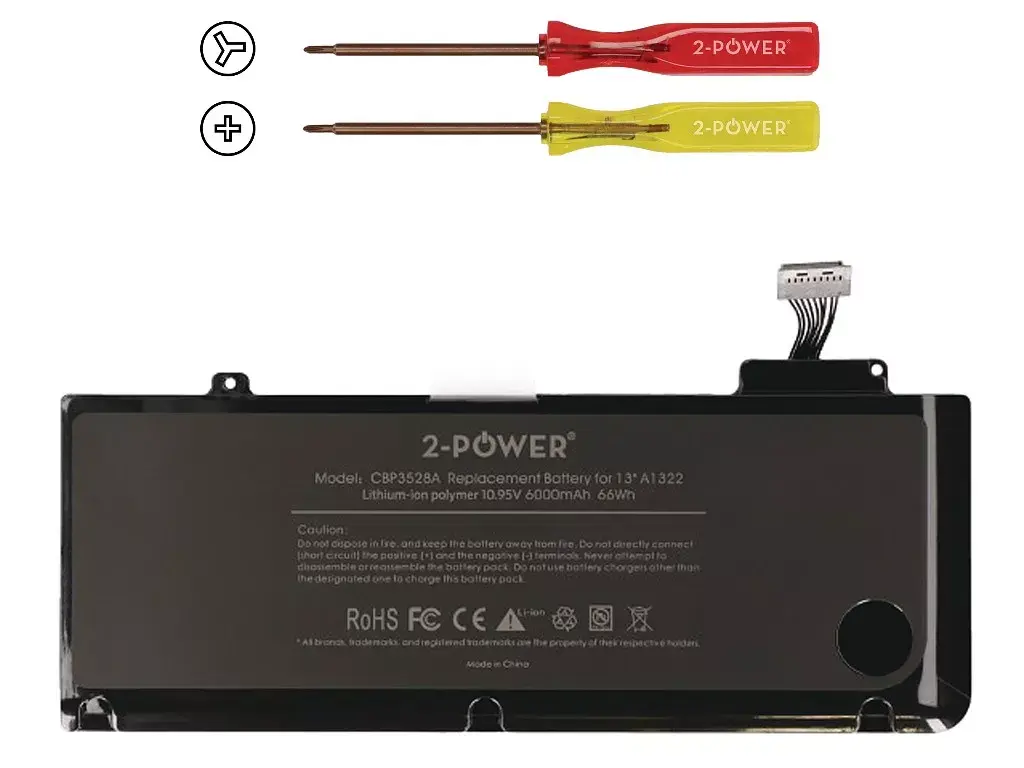Akumulators 2-Power 2P-A1322 Photo 2