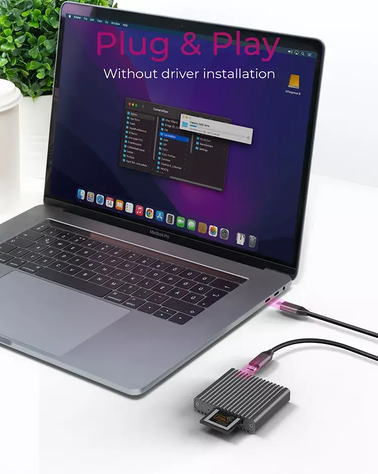 ICY BOX IB-CR404-C31 card reader — CFast 2.0 Photo 9