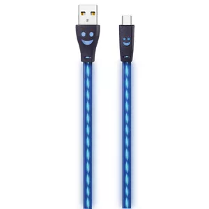 USB cable 2GO 795833 USB 3.2 Gen 1 1m USB B USB C Blue