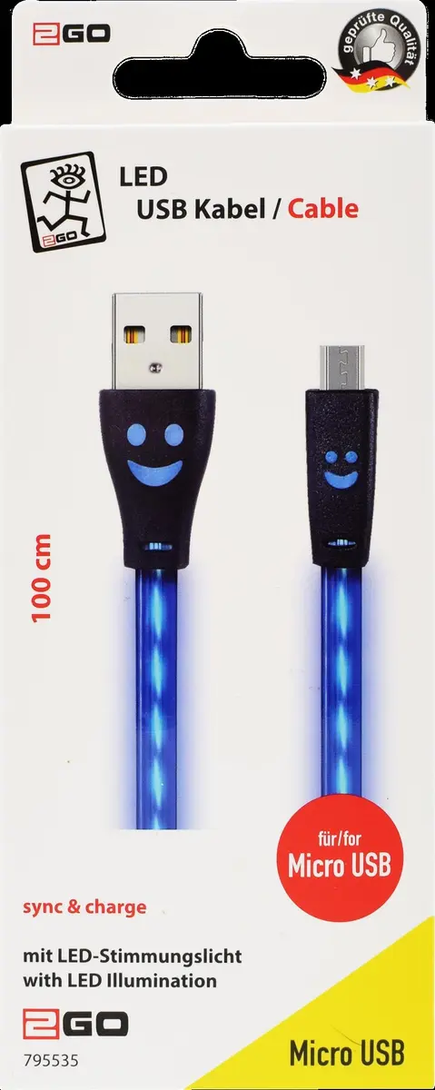 USB kabelis 2GO 795535 Photo 3