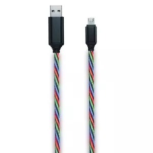 USB cable 2GO 797145 1m USB B Micro-USB B Multicolour