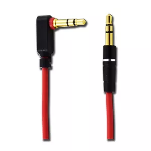 Audio Cable 2GO 795528 1.5m 3.5mm Male to Male Black Red