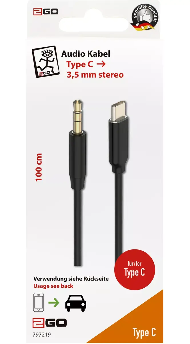 Audio Cable 2GO 797219 Photo 2