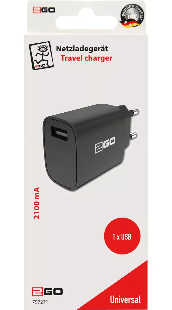 Mobilā ierīce lādētājs 2GO 797271 Photo 2