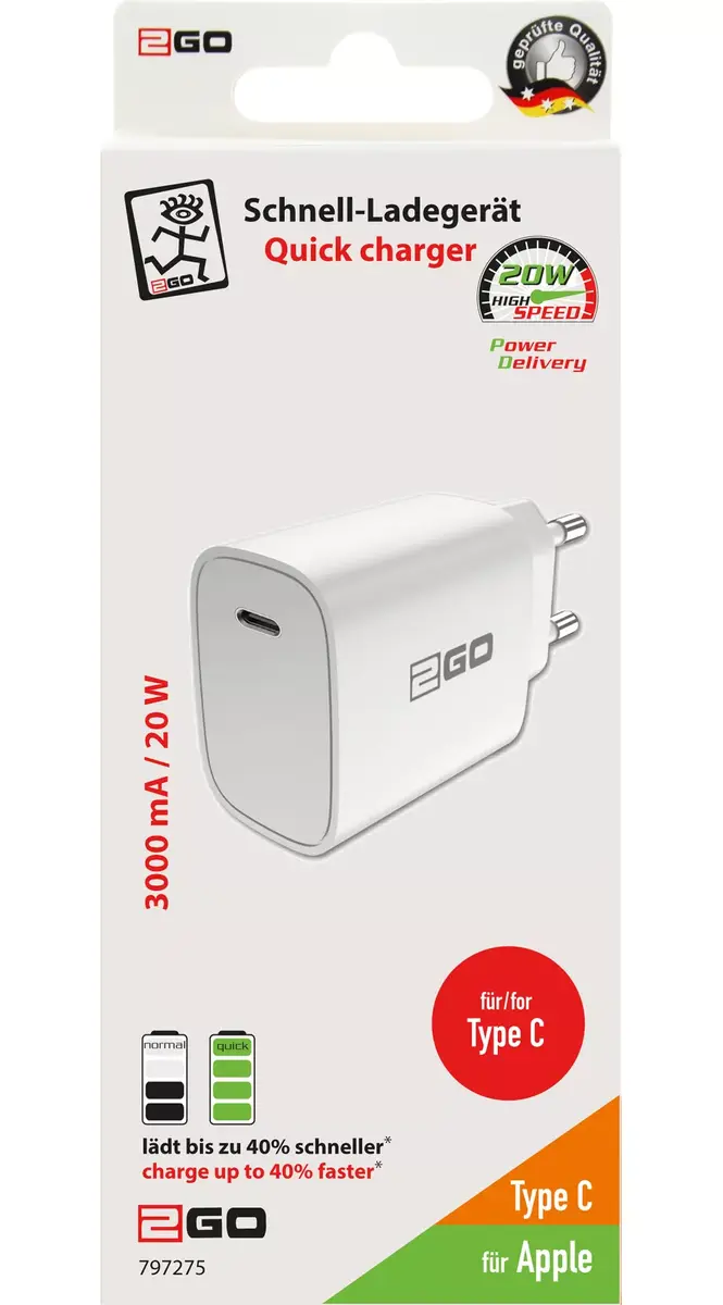 Mobile Device Charger 2GO 797275 Photo 2