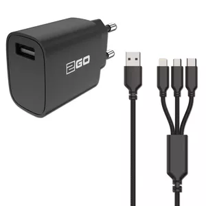 Mobilā ierīce lādētājs 2GO 797257 Universāls Melns AC Iekštelpu 5V