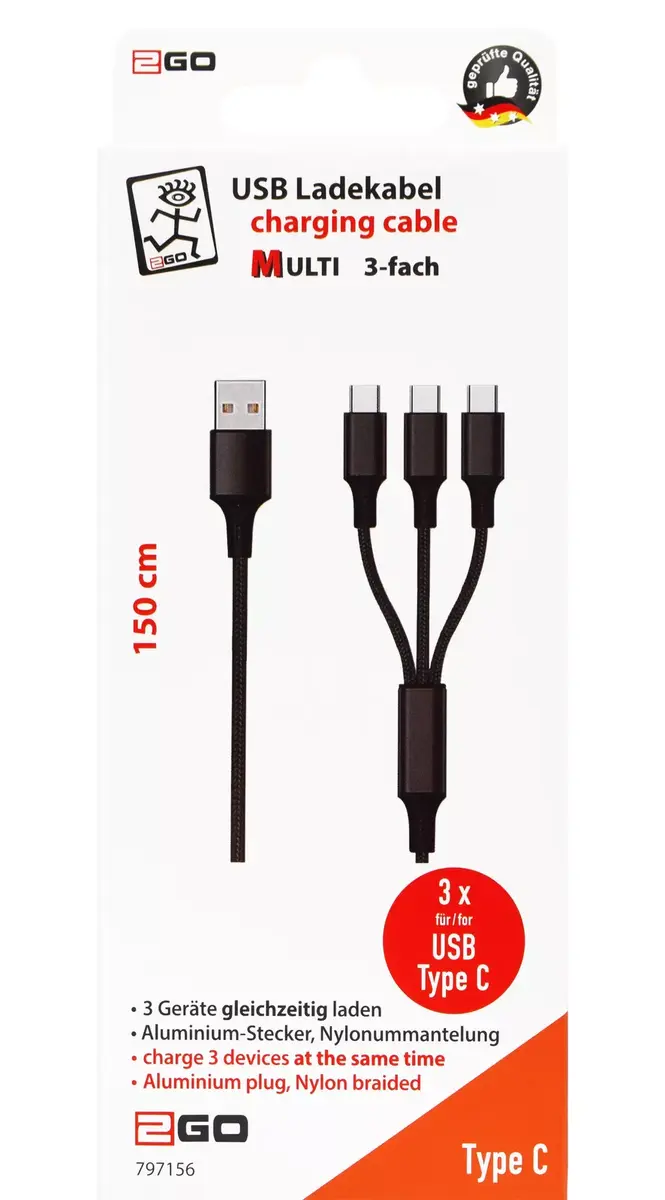 USB Cable 2GO 797156 Photo 2