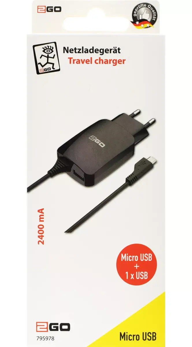 Сетевое зарядное устройство 2GO 795978 Photo 2