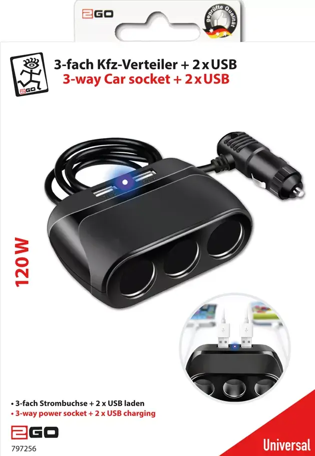 Mobile Device Charger 2GO 797256 Photo 2