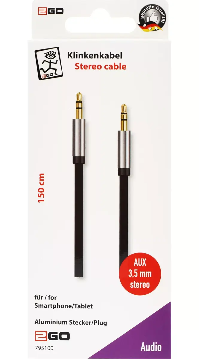 Audio Cable 2GO 795100 Photo 2