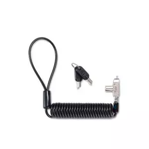 Kensington Slim N17 2.0 Portable Keyed Laptop Lock Keyed Different Carbon