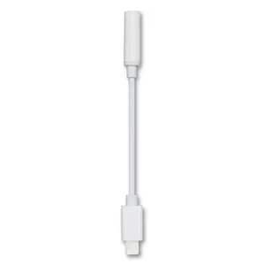 Audio Cable 2GO 797140 0.1m 3.5mm Lightning White