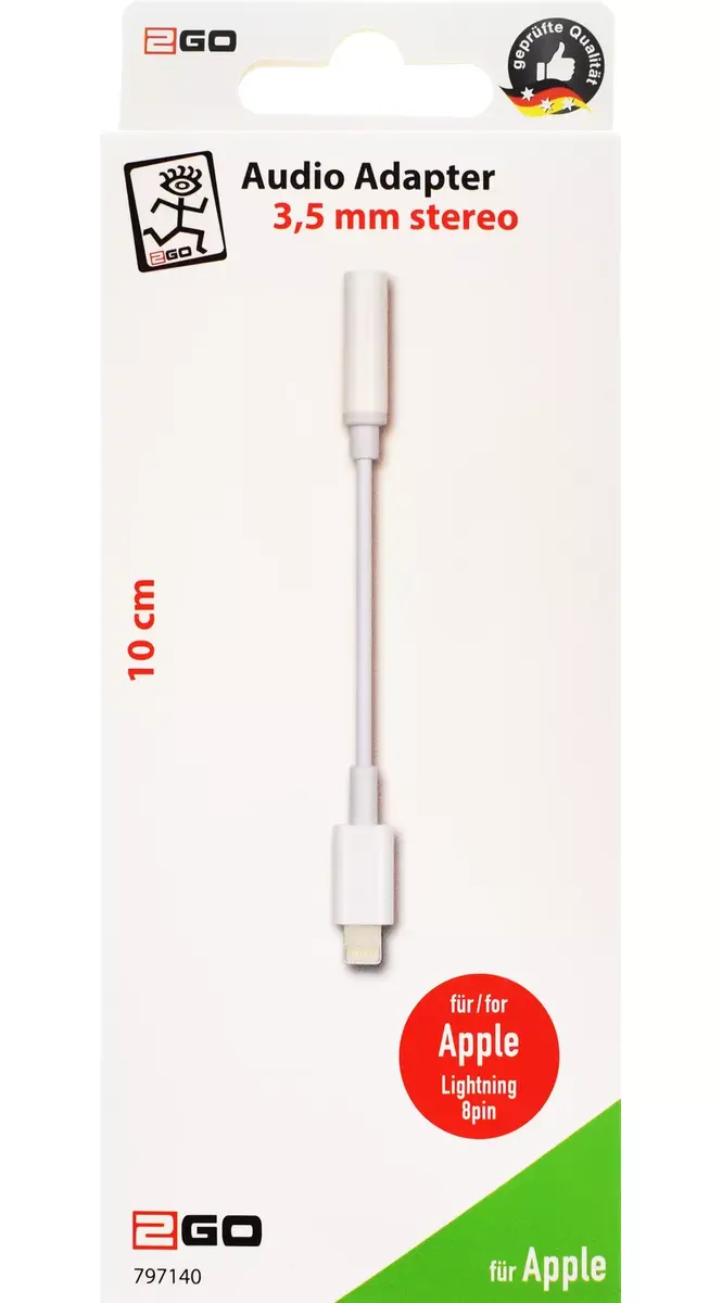 Audio kabelis 2GO 797140 Photo 2
