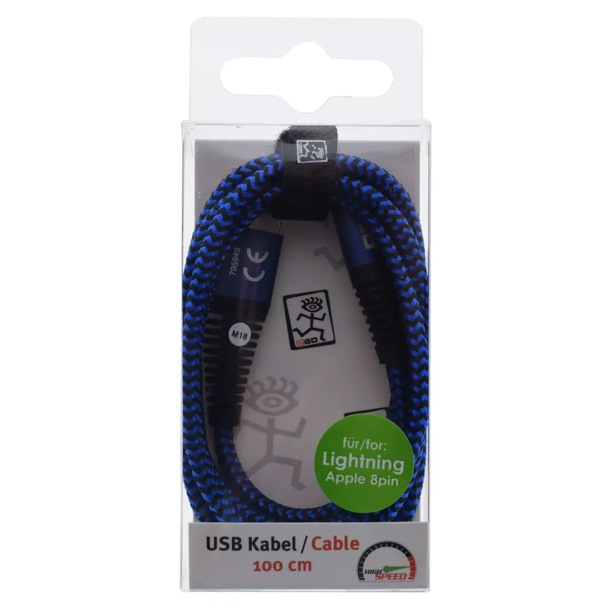 Lightning cable 2GO 795949 Photo 2