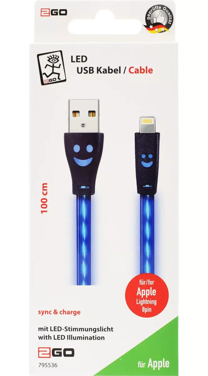Lightning Cable 2GO 795536 Photo 2