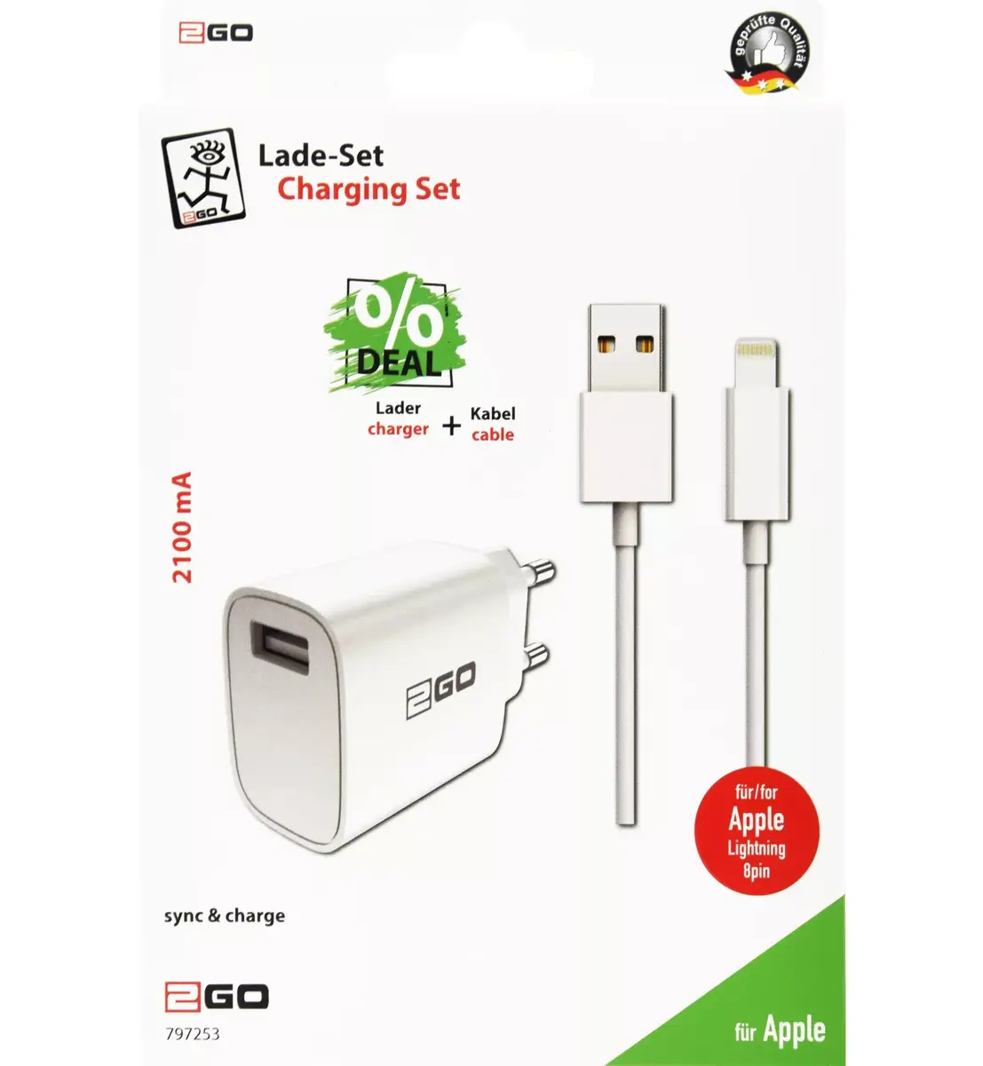 Mobile Device Charger 2GO 797253 Photo 4