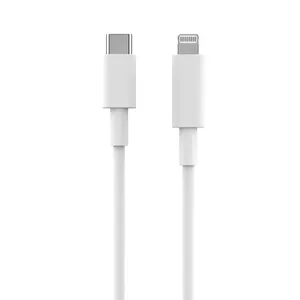 Lightning cable 2GO 795848 1m USB C to Lightning White