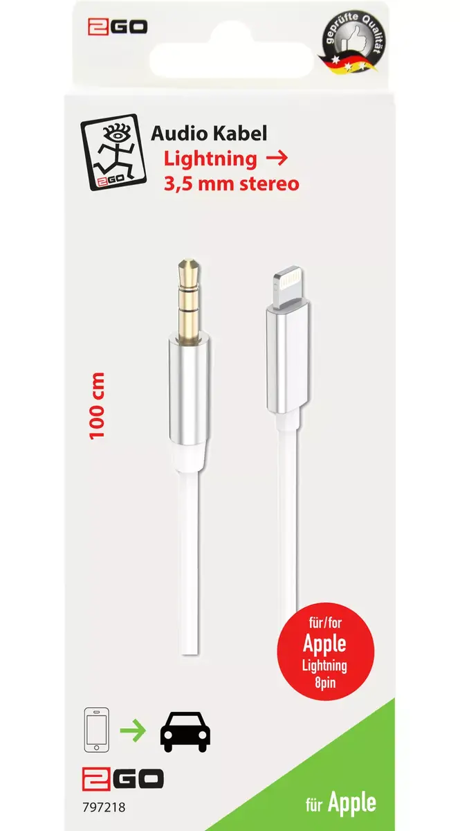 Audio Cable 2GO 797218 Photo 2