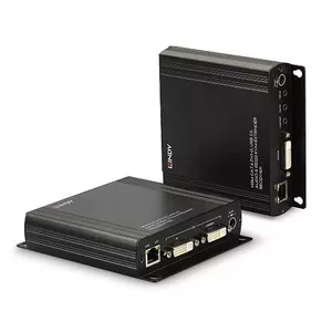 KVM удлинитель Lindy 140m Cat.6 DVI-D USB Audio RS-232