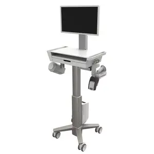 Multimedia cart Ergotron CareFit Slim 2.0 Gold White Aluminium Plastic Steel