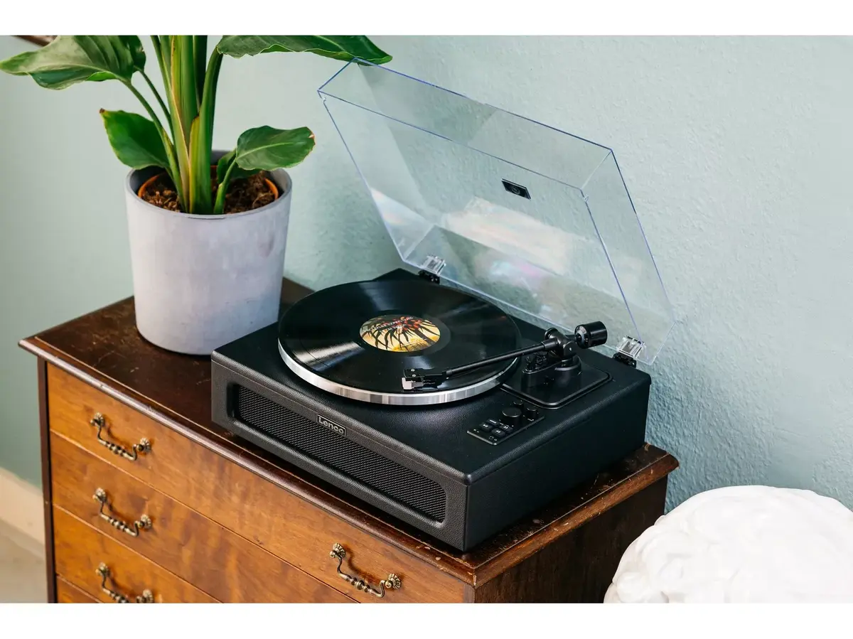 Belt-drive audio turntable Lenco LS-430BK Photo 16
