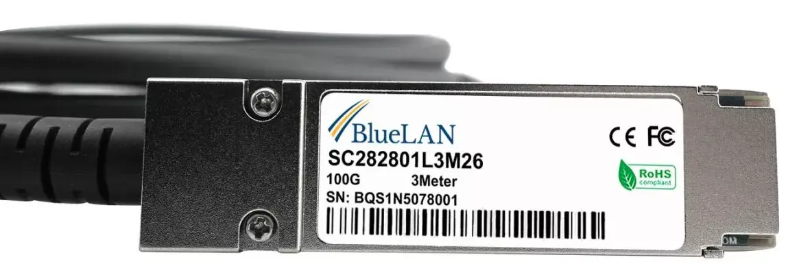InfiniBand kabelis BlueOptics MA-CBL-100G-50CM Photo 3