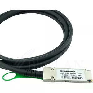 CBO QSFP to 4x SFP+ Breakout Cable MC2609130-001, 1 m, 40 Gbit/s