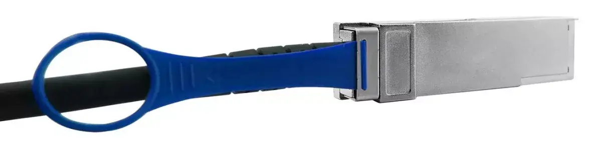 QSFP28 DAC kabelis BlueOptics QSFP28-DAC-0.5M-PS-BL Photo 5