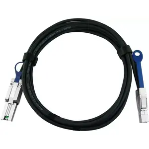 Кабель SAS CBO BL464801GN5M26-BL, 5 м, 6 Гбит/с, чёрно-серый