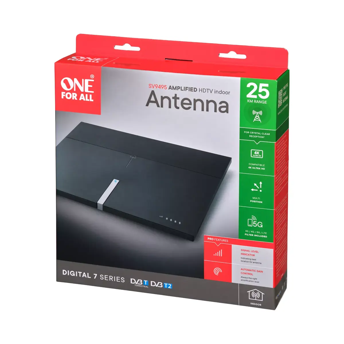 Антенна для телевизора Indoor One For All Premium Line SV9495-5G Photo 4