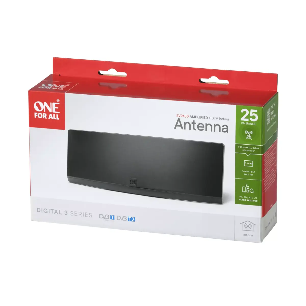 Iekštelpu antena One For All Design Line DVB-T Curved EX Photo 4