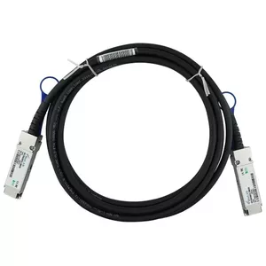 InfiniBand/fibre optic cable BlueOptics SC282801L0.5M30 0.5 m QSFP28 Black