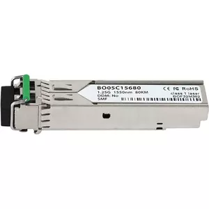 Оптический SFP-трансивер CBO SFP-1G-ZX 1 Гбит/с, одномодов., до 80 км