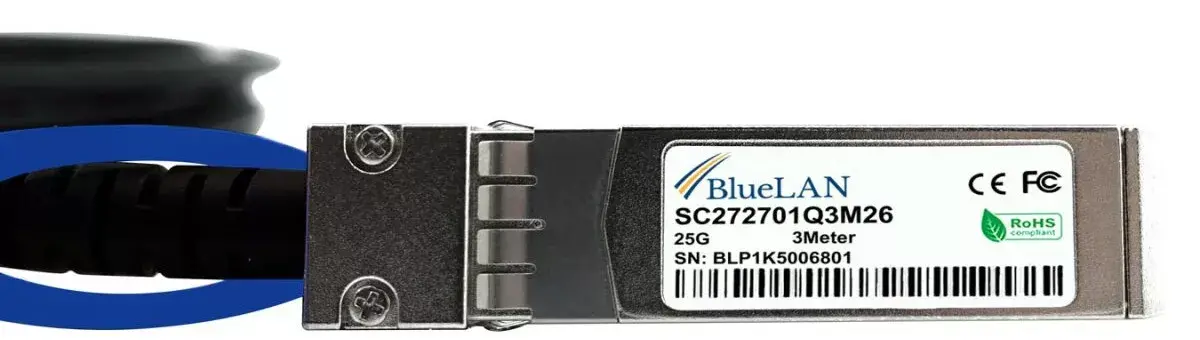 SFP28 DAC kabelis BlueOptics SFP28-DAC-0.5M-IT Photo 3