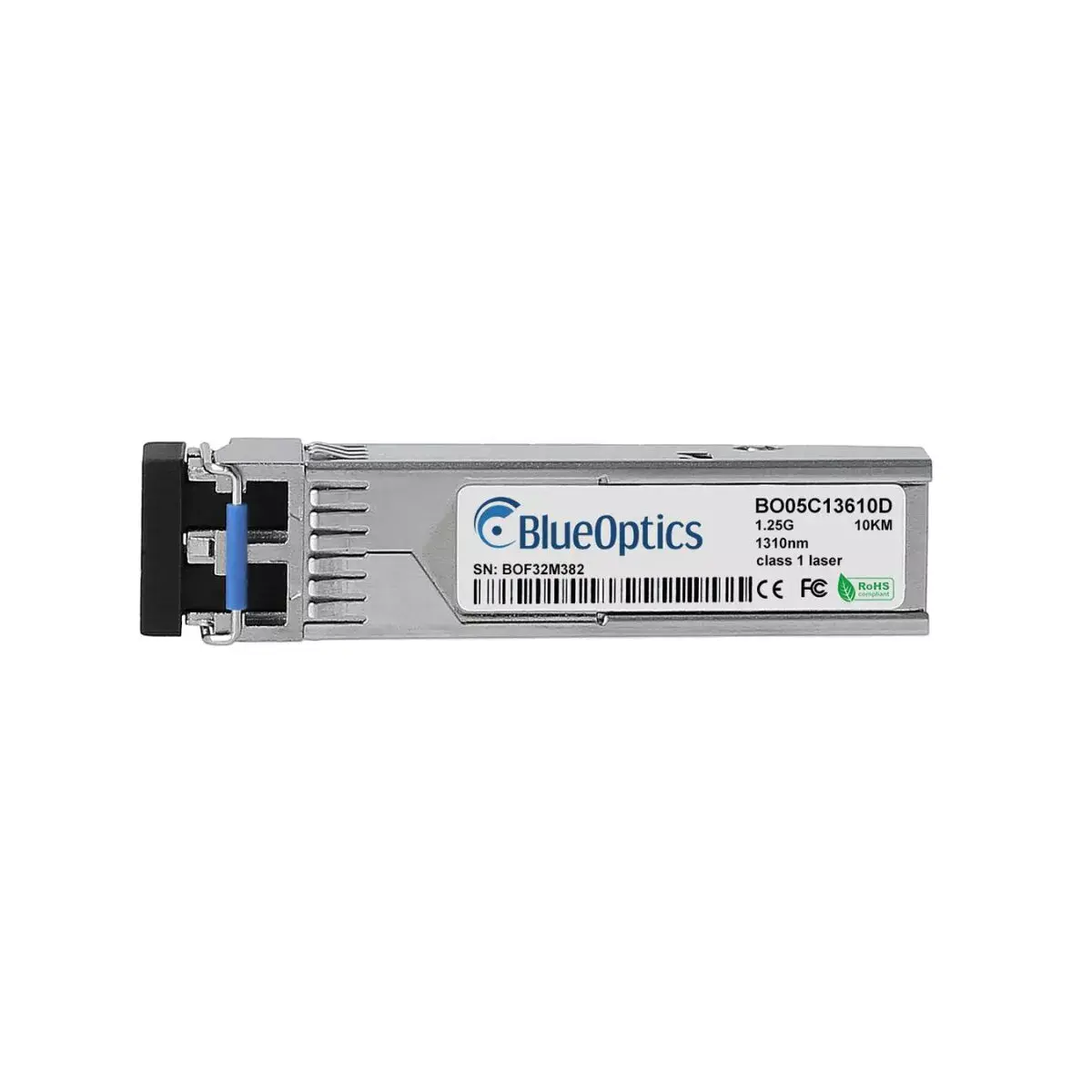 SFP pārveidotāja modulis BlueOptics SFP-GE-FE-LX10-SM1310 1250