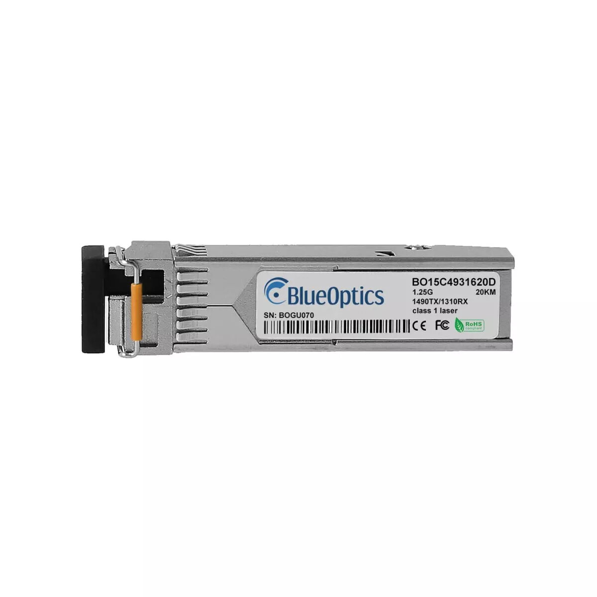 SFP pārraides modulis BlueOptics SFP-GE-LX-SM1490-BIDI-BO 1250