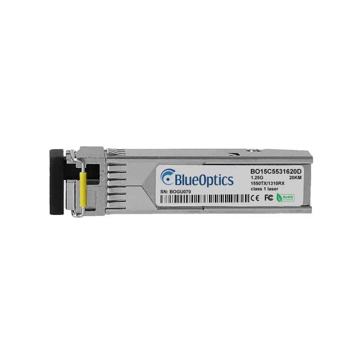 SFP pārveidotāja modulis BlueOptics SFP-GE-LX-SM1550-BIDI-BO 1250