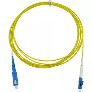 Fiber patch cable CBO SFP2122BU1MK 1 m LC–SC OS2 single-mode, yellow